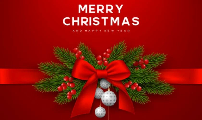 Banner Noel 2025 3D thu hút ấn tượng