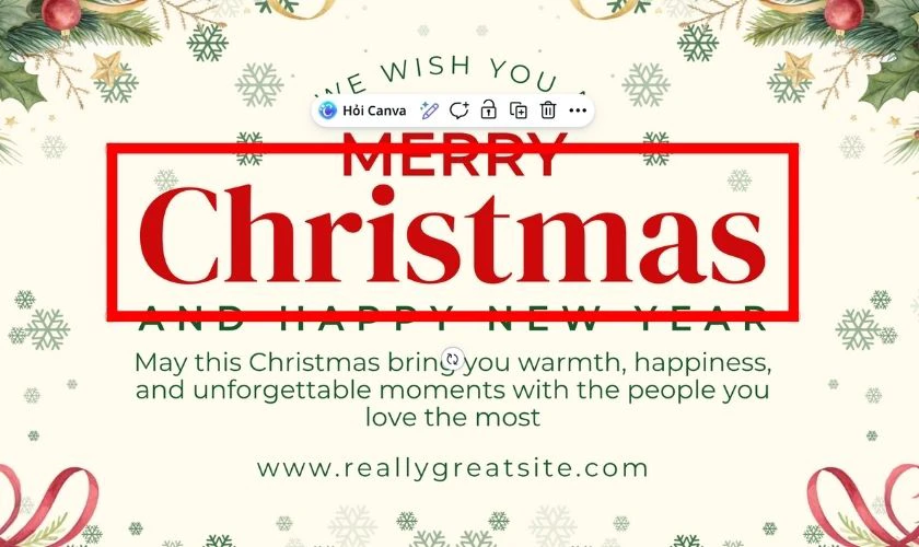 Thêm nội dung và thông điệp