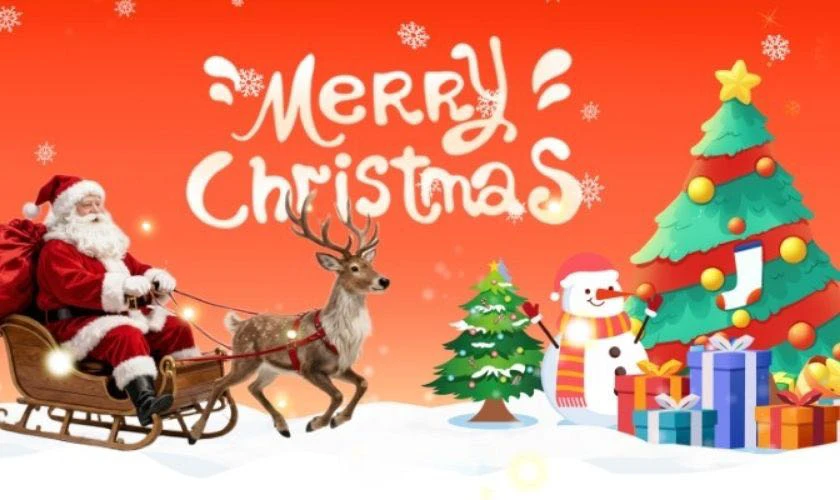 Lưu ý khi thiết kế banner Giáng sinh