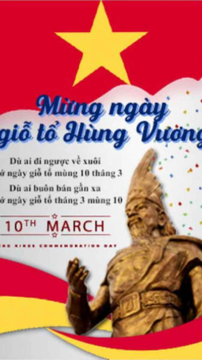 Banner Giỗ tổ cờ Việt Nam đẹp nhất 2025