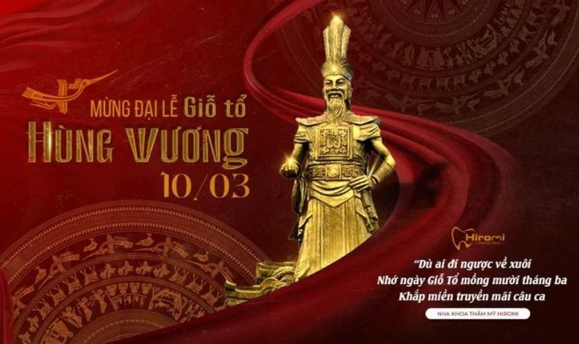 Banner có hình vua Hùng đẹp mắt
