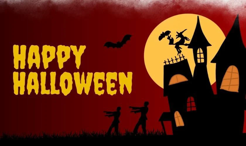 Mẫu banner Halloween 4K, Full HD