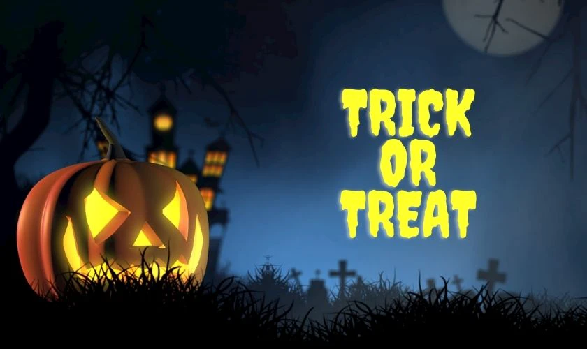 Banner Halloween lạnh tóc gáy