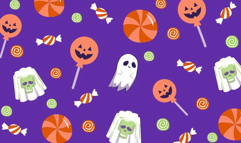 Banner Halloween dễ thương