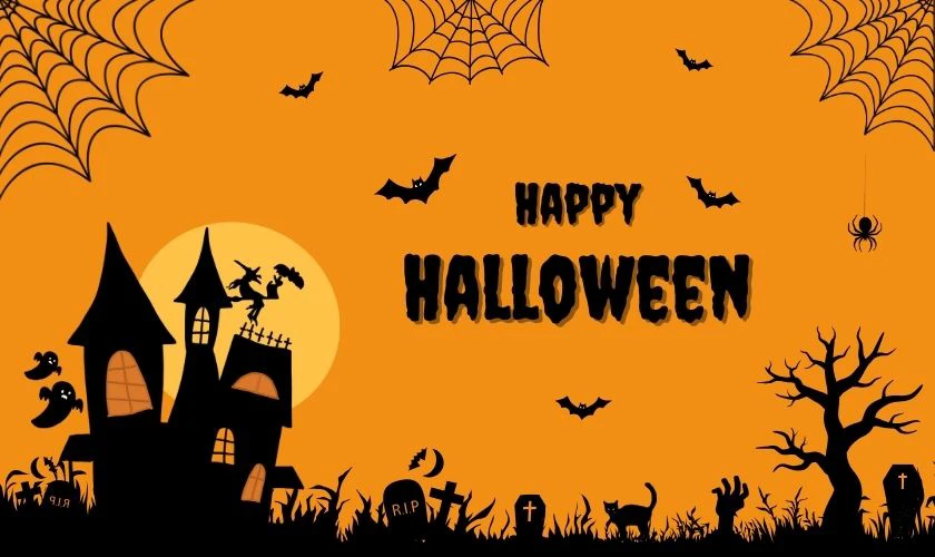 Banner Halloween độc đáo