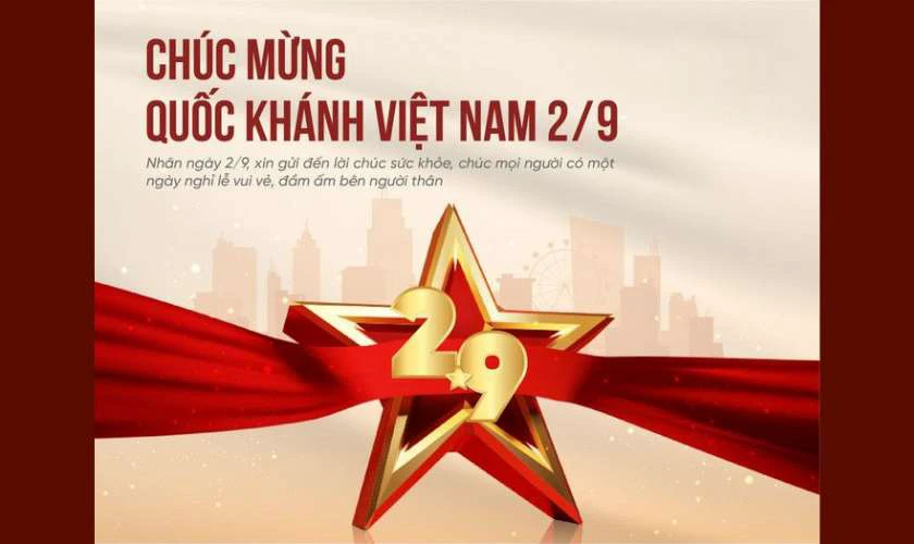 Banner thông báo nghỉ lễ