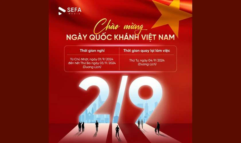 Banner chào mừng 2/9 cho các cửa hàng