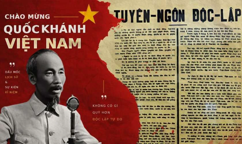 Banner 2/9 có hình ảnh Bác Hồ
