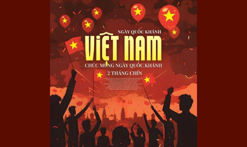 Những mẫu banner phù hợp chủ đề yêu nước