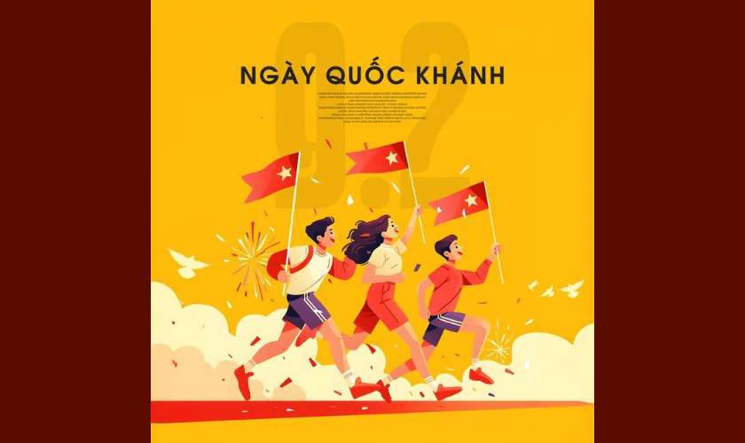 Hình ảnh thể hiện tình yêu nước của giới trẻ