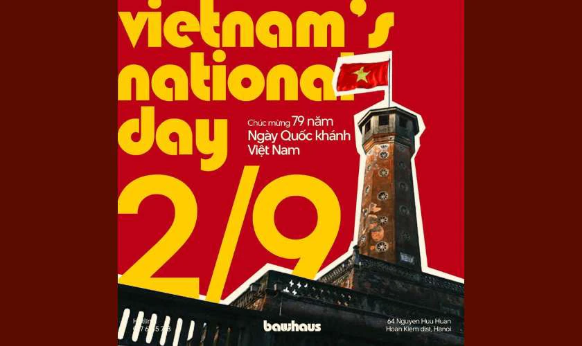 Banner ngày Quốc khánh
