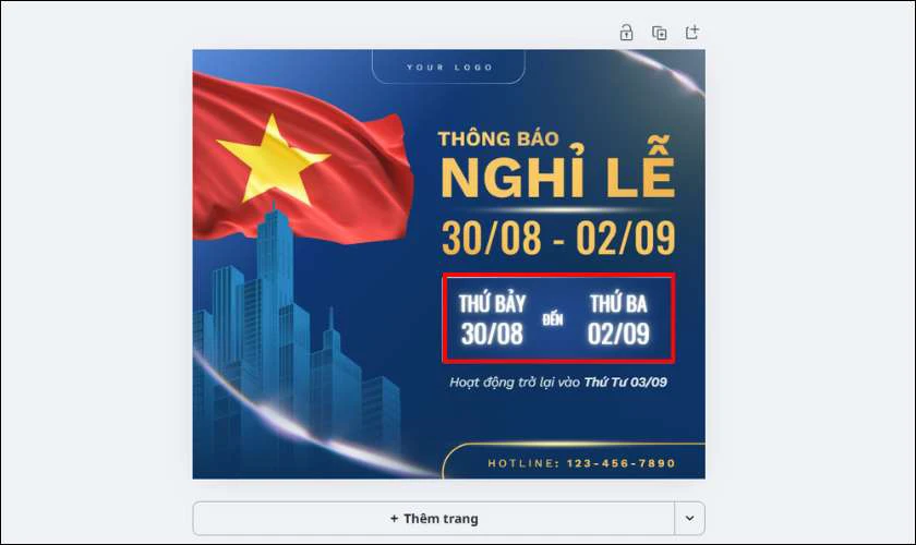 Tùy chỉnh nội dung và hình ảnh