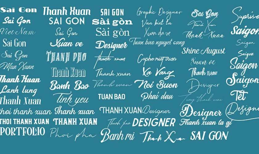 Gợi ý font chữ phù hợp với banner nghỉ lễ 2/9/2025