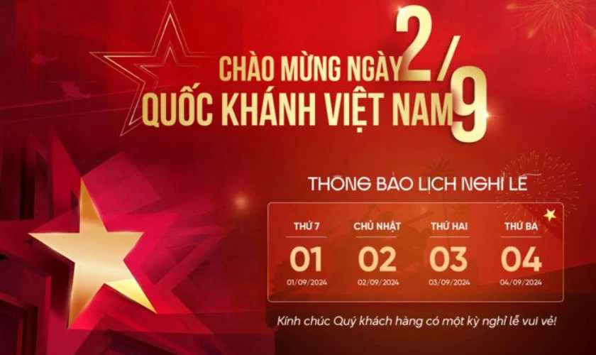 Banner chào mừng 2/9