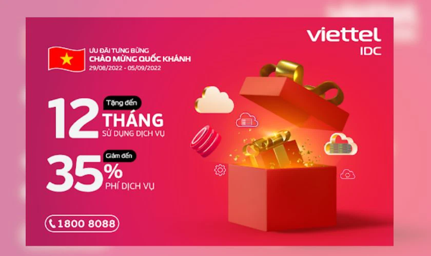 Banner khuyến mãi Quốc Khánh độc đáo
