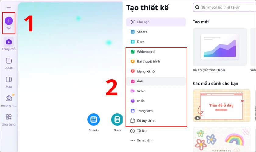 Cách thiết kế Banner 2/9 bằng Canva