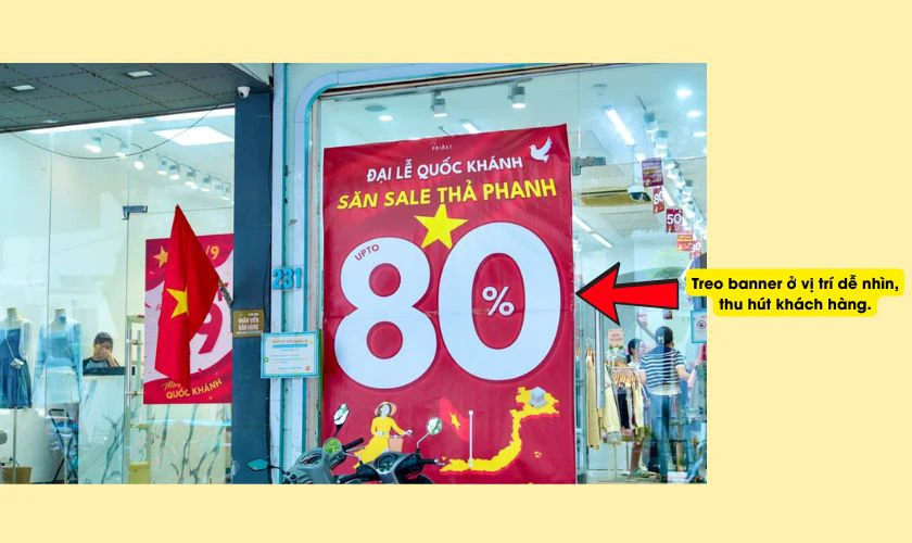 Lưu ý thiết kế và sử dụng Banner Quốc Khánh 2/9