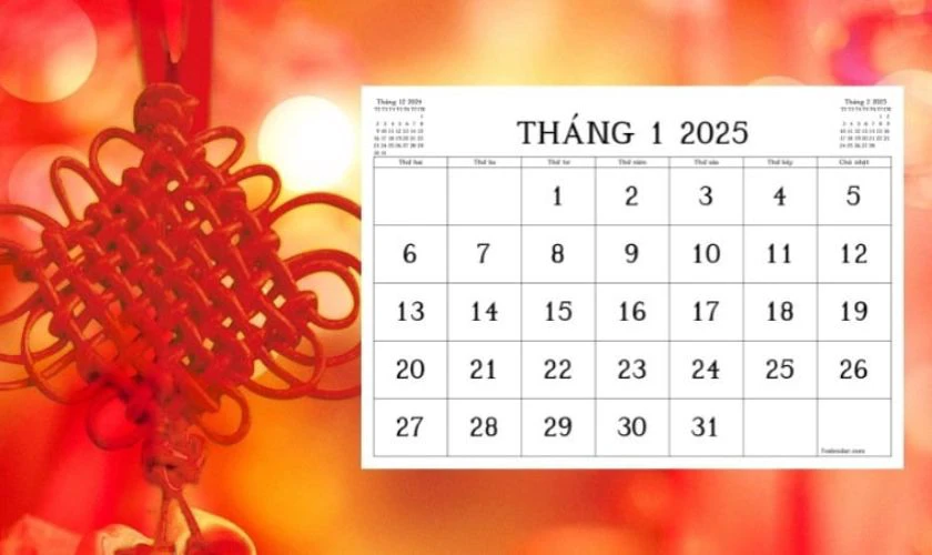 Banner thông báo nghỉ Tết Dương 2025 cho cửa hàng