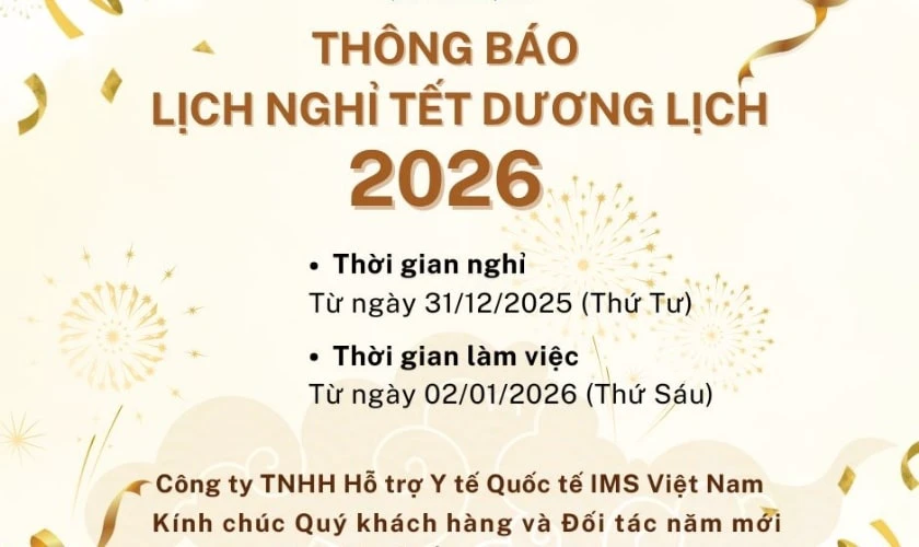 Banner thông báo nghỉ tết