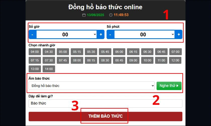 baothuconline.com là một trang báo thức online đa năng
