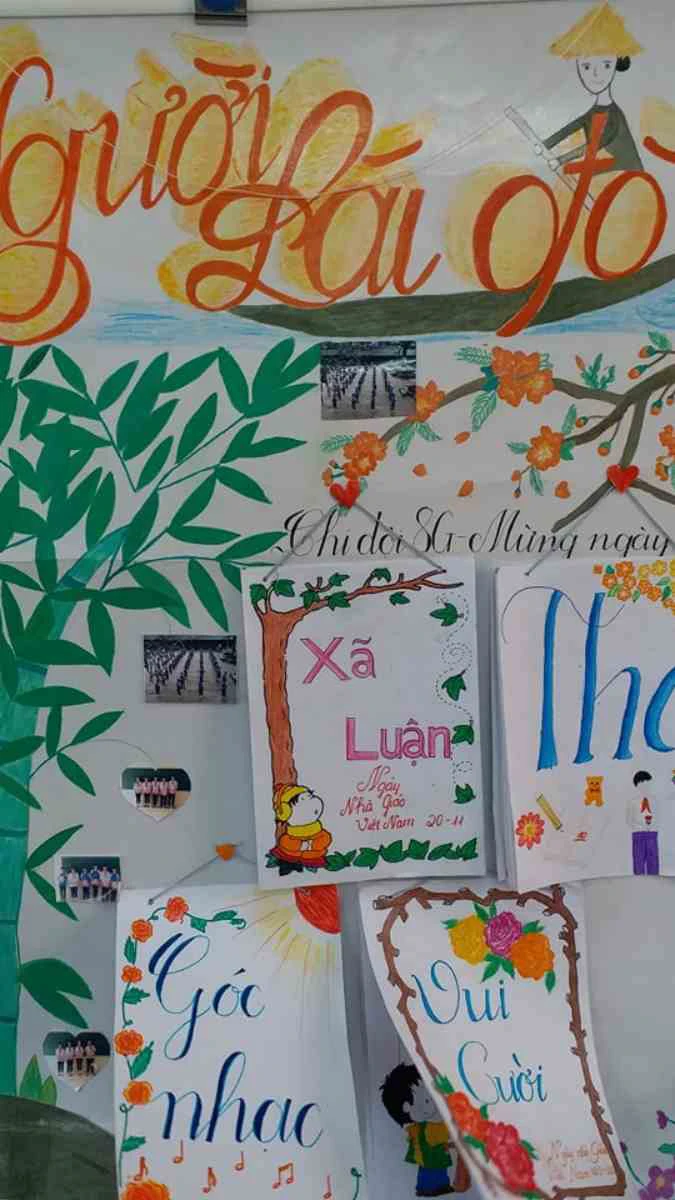 Báo tường 20/11 về thầy cô ý nghĩa, đẹp nhất 2025