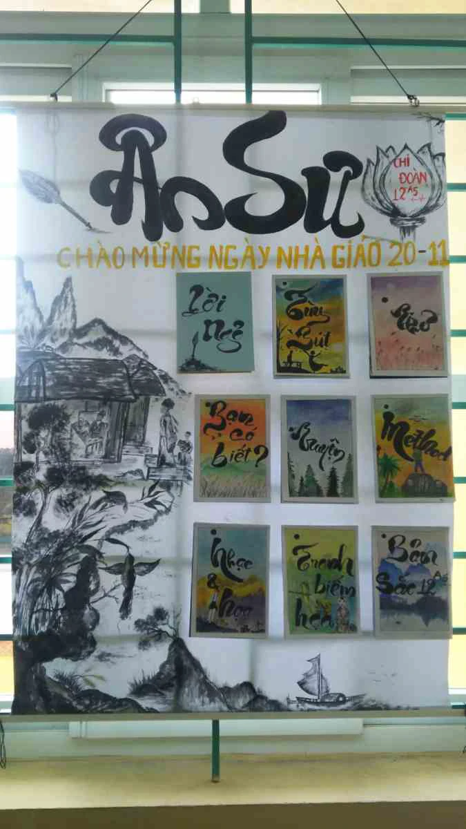 Báo tường 20/11 2025 của tất cả các trường chuyên nghiệp