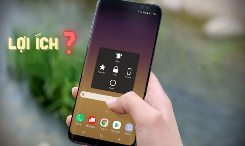 Bật nút Home ảo Samsung có lợi ích gì?