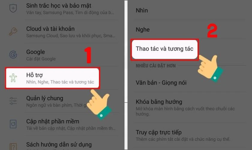 Cách thiết lập Menu nút Home ảo Samsung