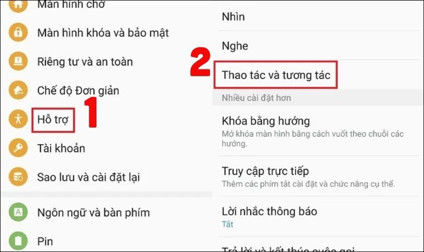 Cách tắt nút Home ảo Samsung