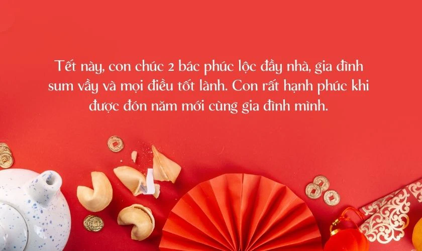 Biếu quà Tết cho bố mẹ người yêu nói gì? Mẫu câu tham khảo nhanh
