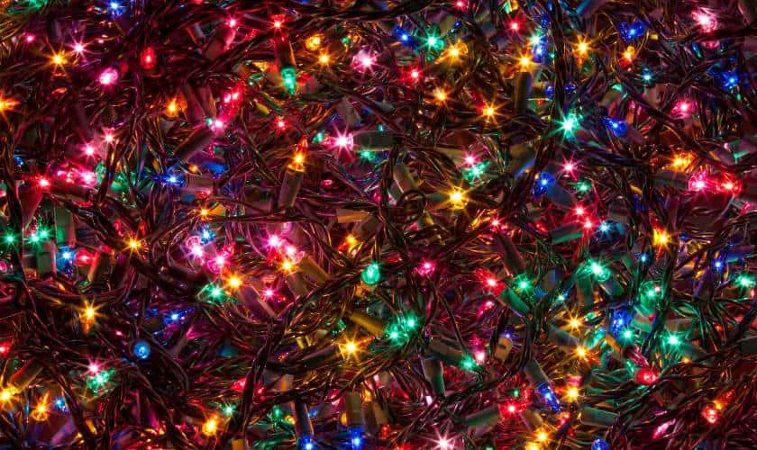 Đèn Giáng sinh biểu tượng của niềm vui và sự rực rỡ