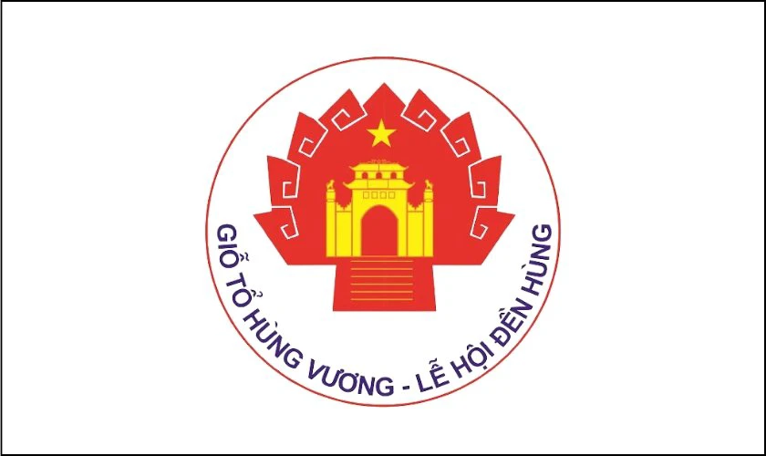 Logo Giỗ Tổ Hùng Vương mới