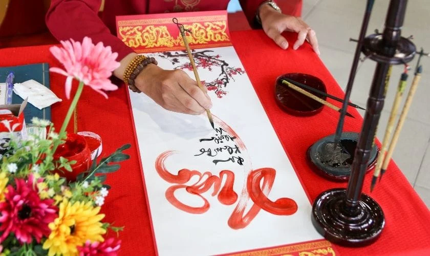 Câu đối cầu may