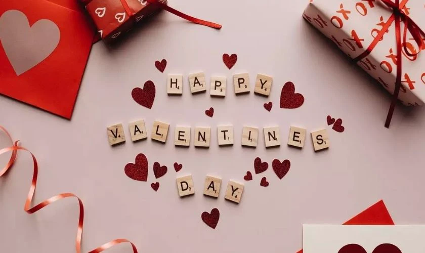 Hình ảnh biểu tượng Valentine 2025 đẹp nhất