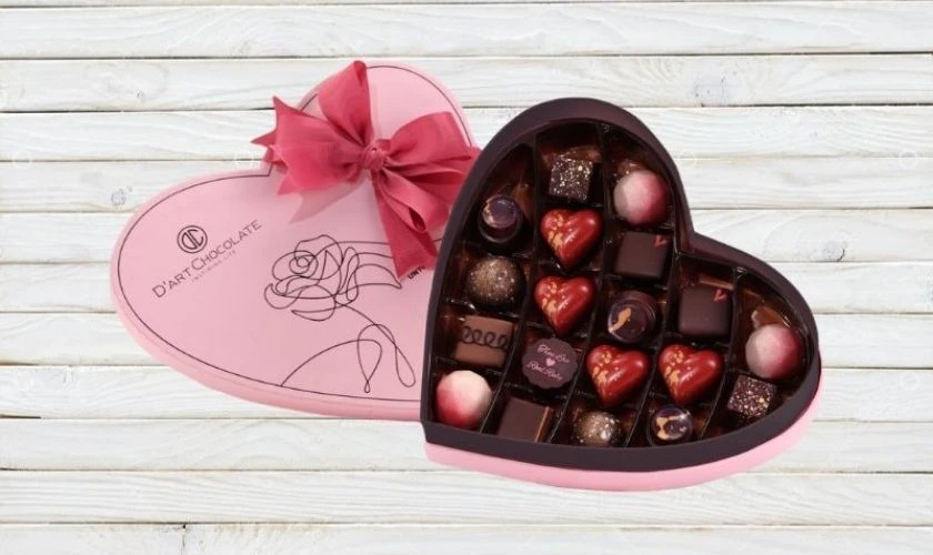 Hình ảnh biểu tượng Valentine 2025 lãng mạn