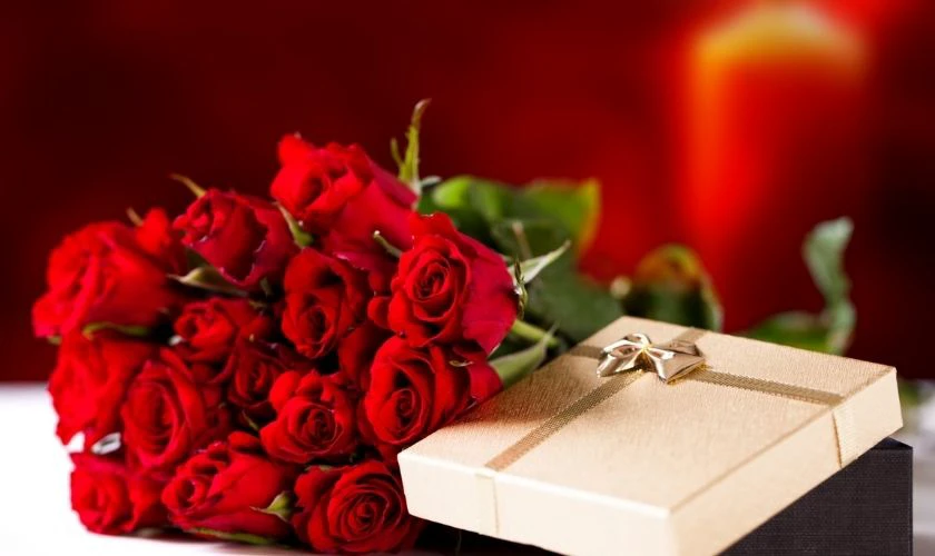 Hình ảnh biểu tượng Valentine 2025 ngọt ngào