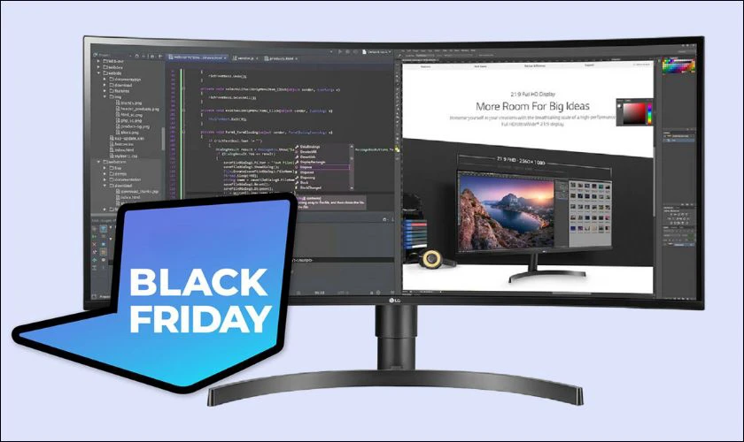 Cơ hội sở hữu màn hình xịn với giá thấp nhất trong Black Friday