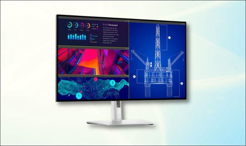 Dell UltraSharp U2723QE màn hình 27 inch thoải mái làm việc
