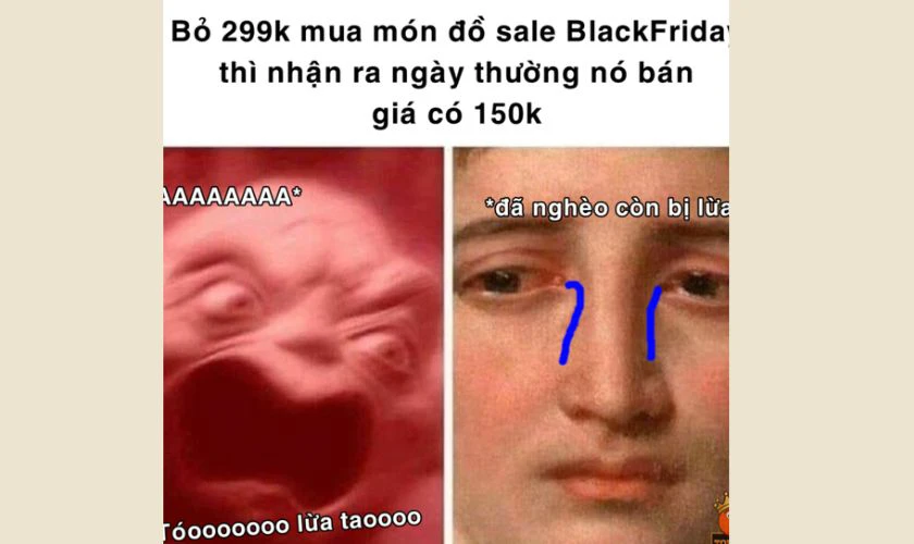 Ảnh chế Black Friday meme