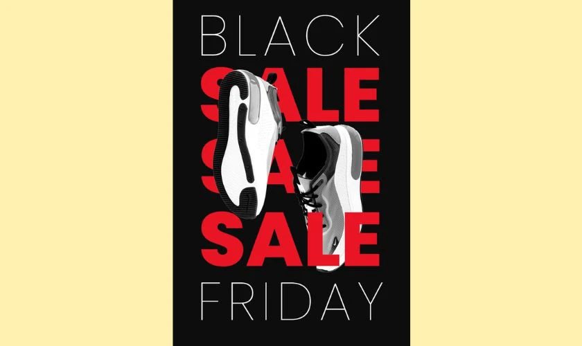 Poster Black Friday deals thời trang