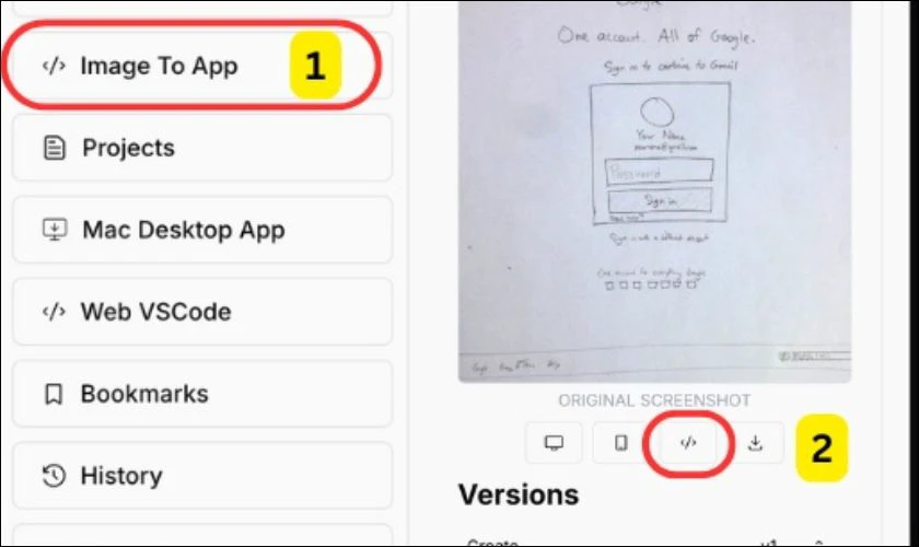 Cách chuyển đổi hình ảnh sang code