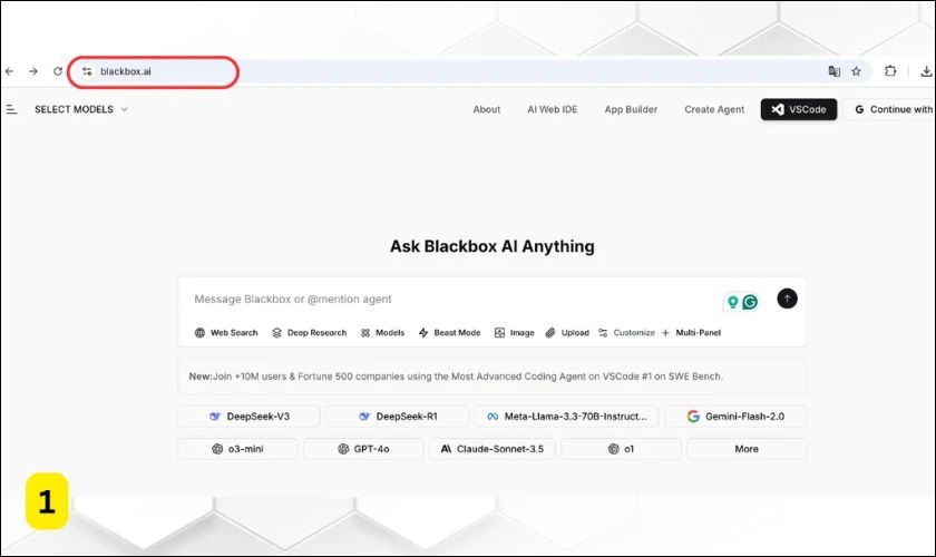 Cách đăng nhập Blackbox AI trên PC