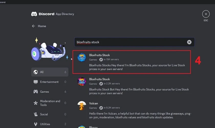 Cách thêm Blox Fruits Stock vào Discord đơn giản
