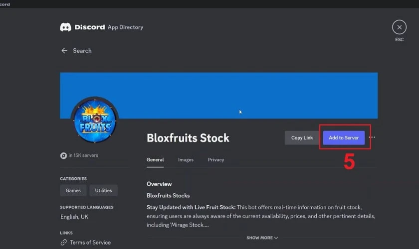 Add to Server