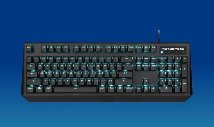 Bàn phím cơ Motospeed CK104 Blue Switch