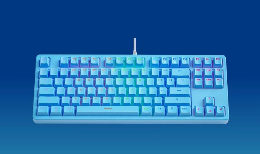 Bàn phím cơ Gaming K550 Ziyou V4 Blue Switch