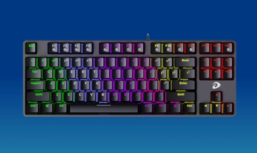 Bàn phím cơ DareU EK87 Multi-Led Black