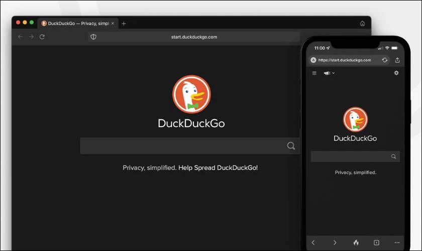 Bộ máy tìm kiếm Duckduckgo