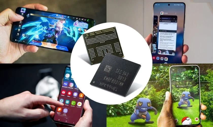 Chức năng chính của RAM là lưu trữ tạm thời các dữ liệu và chương trình