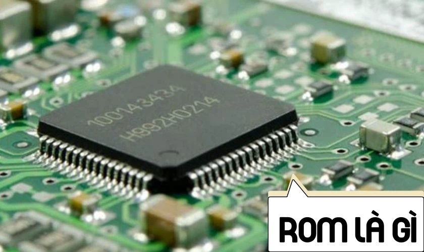 ROM là bộ nhớ hệ thống không thể nâng cấp hay thay thế